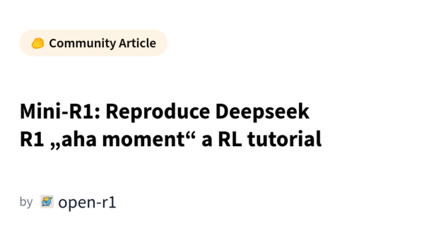 Recrean el "momento eureka" de DeepSeek R1 con RL puro y un juego de números