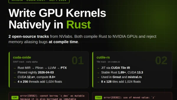 ¡NVIDIA se sube a Rust para GPUs! Adiós bugs, hola seguridad
