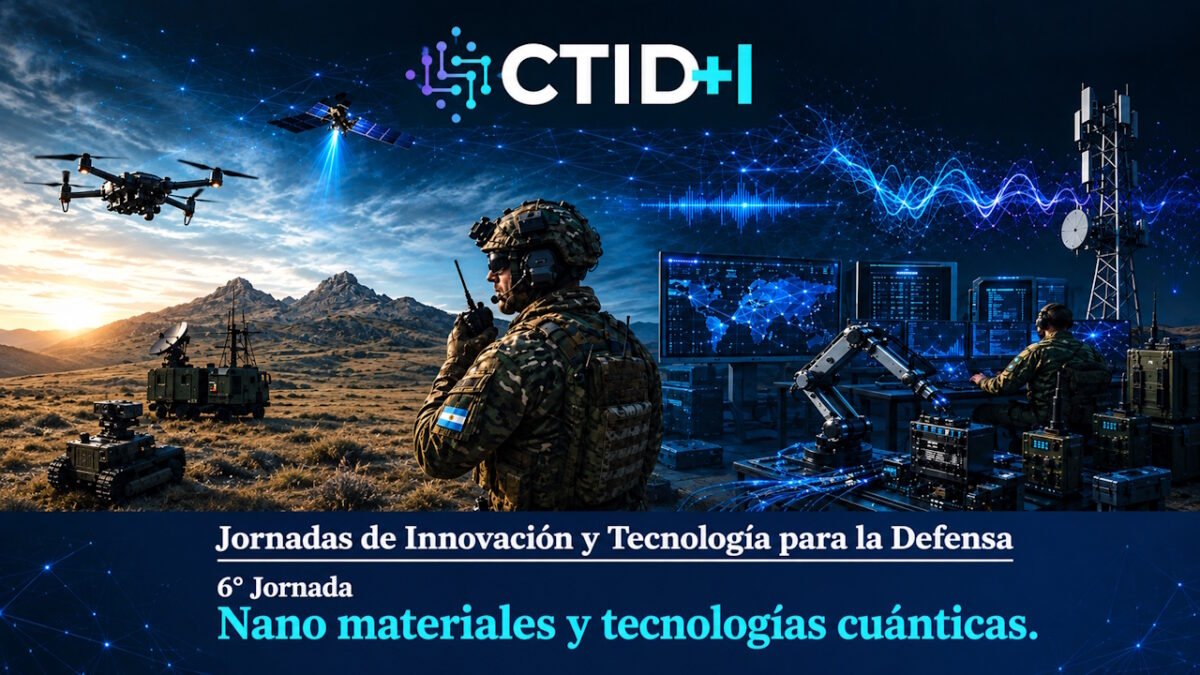 La Defensa se mete en lo cuántico: 6ta jornada CTID+i llega al C3 el 29 de septiembre