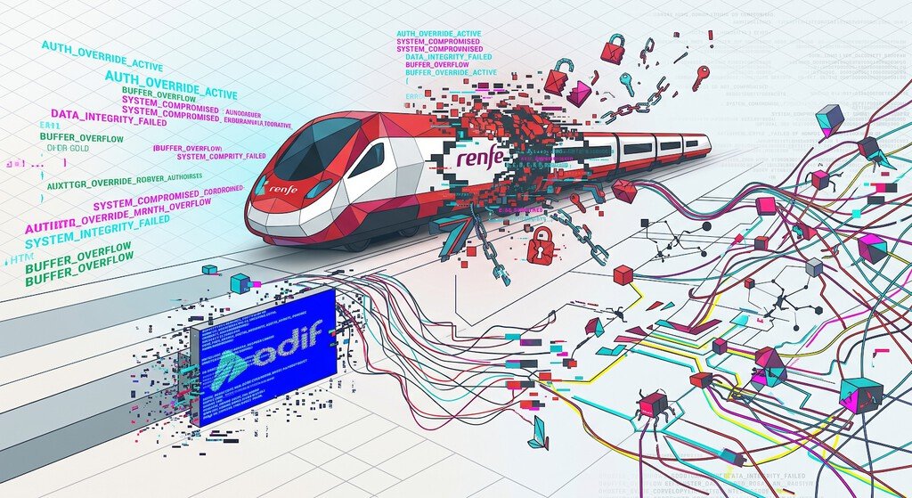 La IA hackeó el tren: 500GB de datos españoles robados por un agente autónomo