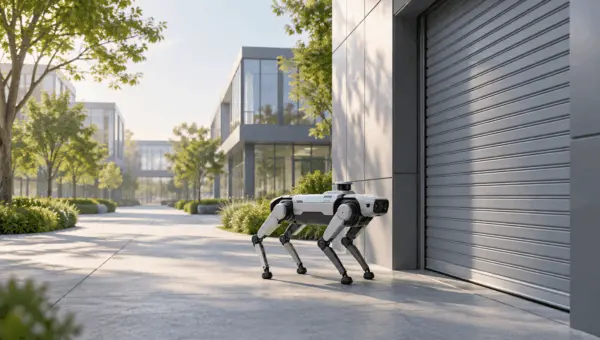 Tutu: el perro robot de Amap que patrulla Alibaba y documenta todo