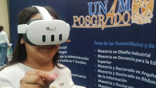Realidad virtual y ciencia: cómo la UNAM reinventó la feria de posgrados más grande de México